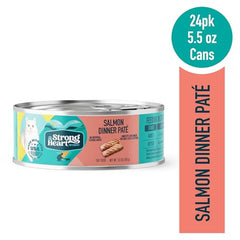 Strongheart Salmon Dinner Paté: salmón de alta calidad para nutrición equilibrada de tu gato