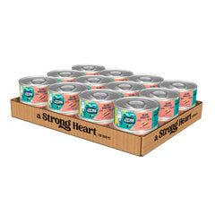 Strongheart Salmon Dinner Paté: lata de 5.5 oz ideal para la comida diaria de gatos