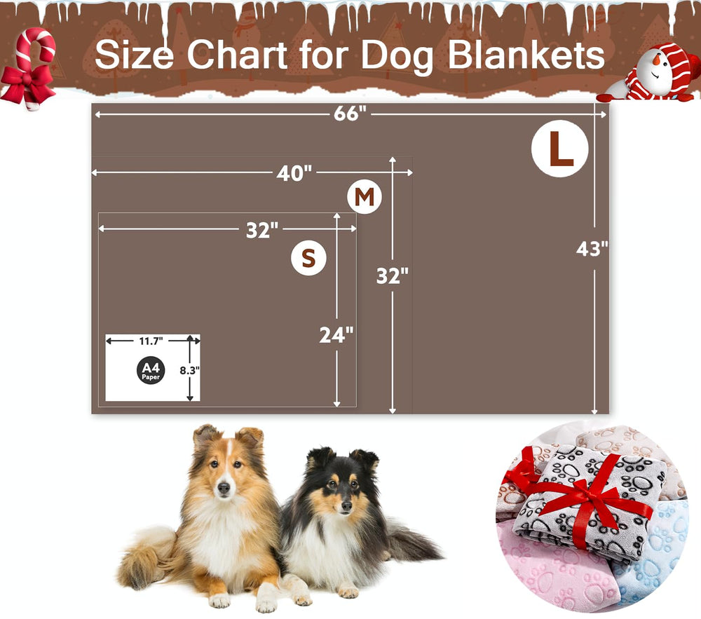 Manta Stuffed para perro marrón suave, protege muebles y reduce pelo.