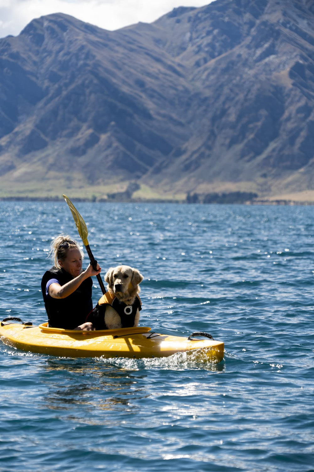 Stunt Puppy Float: color rojo vivo para alta visibilidad y estilo
