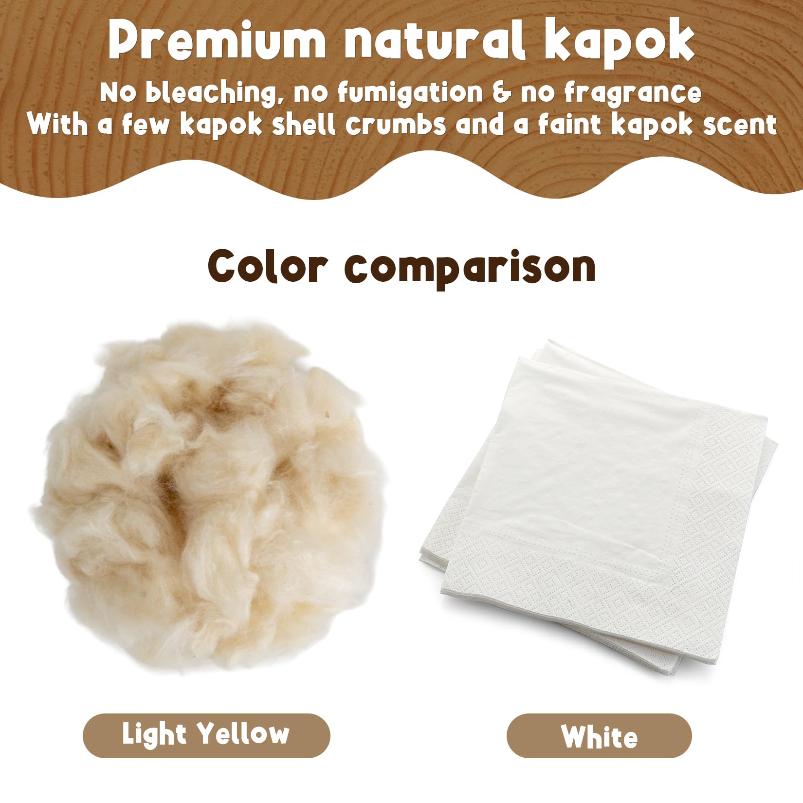 Sukh kapok para gatos, cama acogedora para siestas.