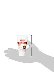 Sulfodene corte pequeño en piel de perro, protección y limpieza de la zona.