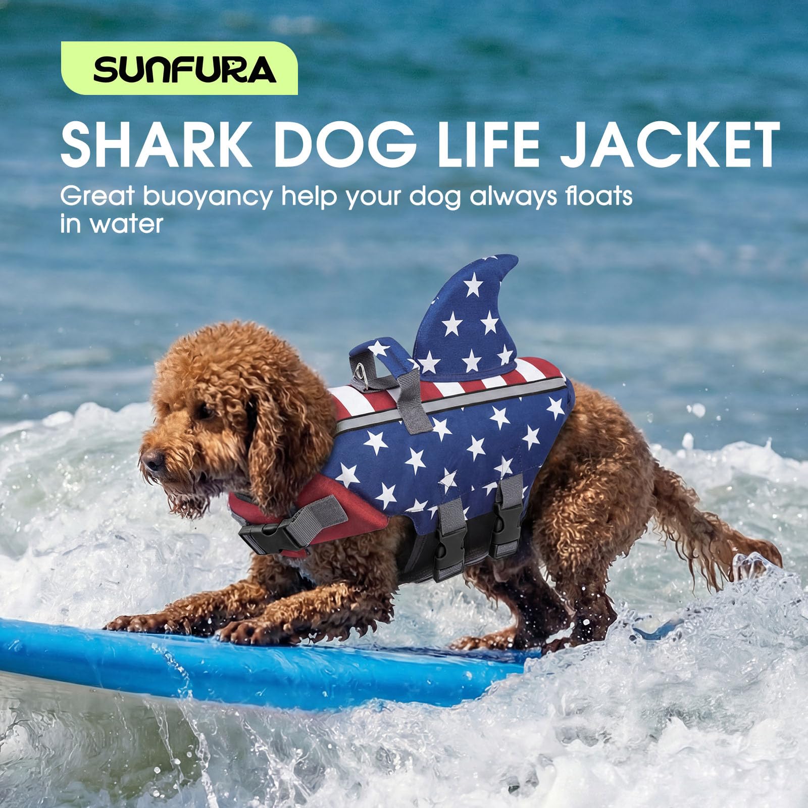 SUNFURA chaleco ligero para perros, se seca rápido y mantiene comodidad