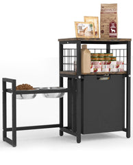 Sungaryard bandeja alta para perro, elevación ergonómica para alimentación cómoda.