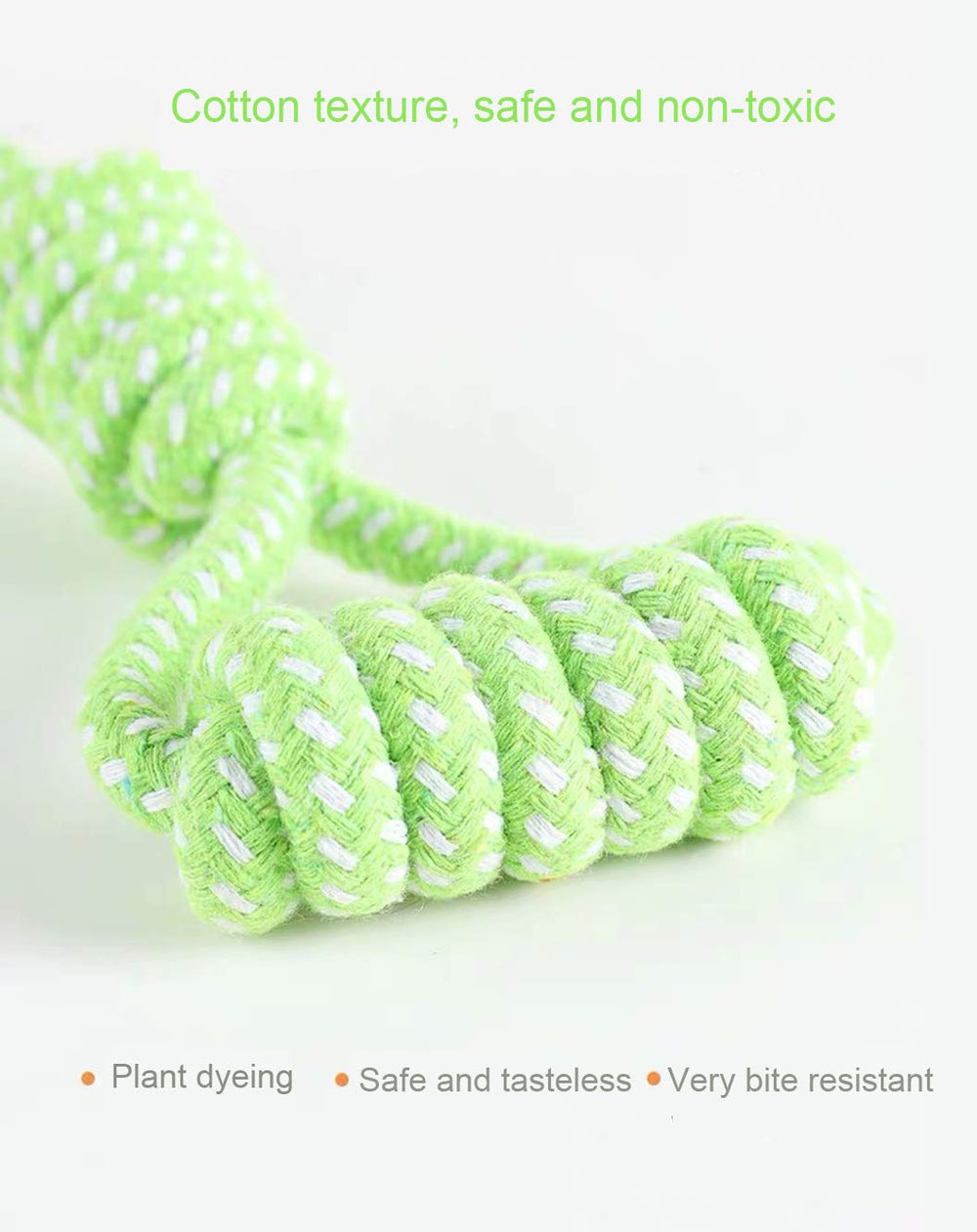 Sunglow Juguete de dientes para perros: limpieza suave durante juego