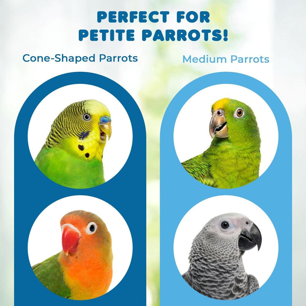 SunGrow accesorio de jaula para aves pequeñas, tamaño adecuado para jaulas compactas.