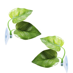 SunGrow Betta, sujeción con ventosa, doble hoja para descanso estable y exploración.