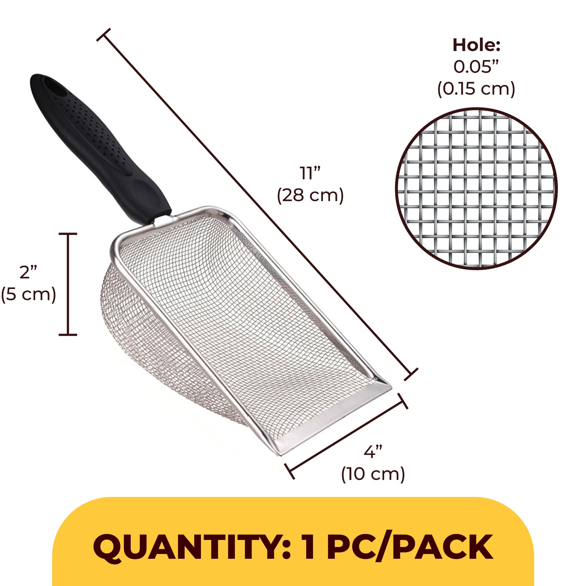 SunGrow colador resistente, ideal para uso frecuente y mantenimiento del recinto