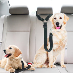 SunGrow correa para mascota ajustable en reposacabezas, ideal para traseros