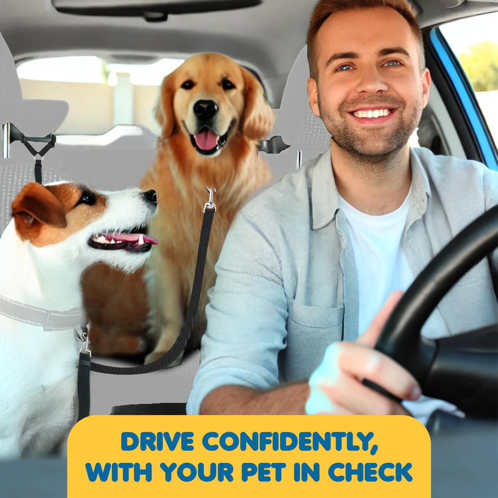 SunGrow correa multifuncional para mascotas, uso en paseo o coche