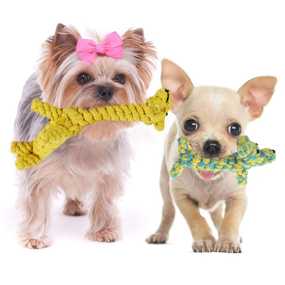 SunGrow Daisy juguete de cuerda para mordida y juego interactivo
