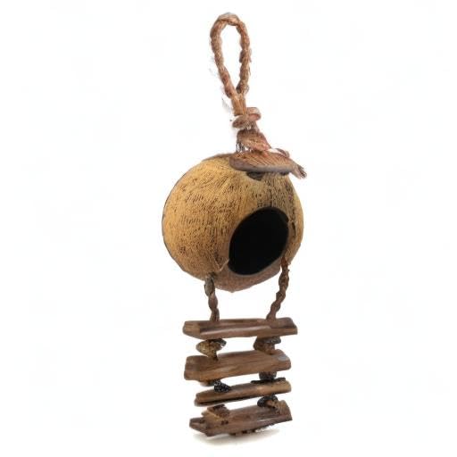SunGrow diseño naturaleza: material de coco real para una apariencia auténtica.