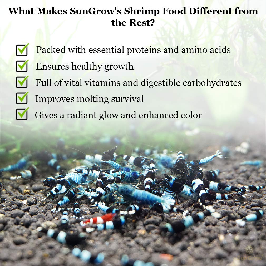 SunGrow nutrición crustáceos juveniles: desarrollo saludable