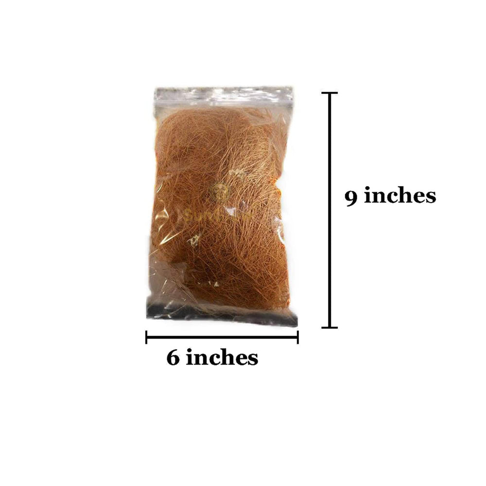 SunGrow paquete de 42 g de fibra de coco para mascotas