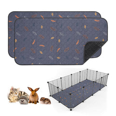Sunheir almohadilla lavable para conejillos de indias, frontal, absorbe líquidos y evita derrames.