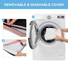 Base antideslizante Sunheir mantiene estable la cama del perro.