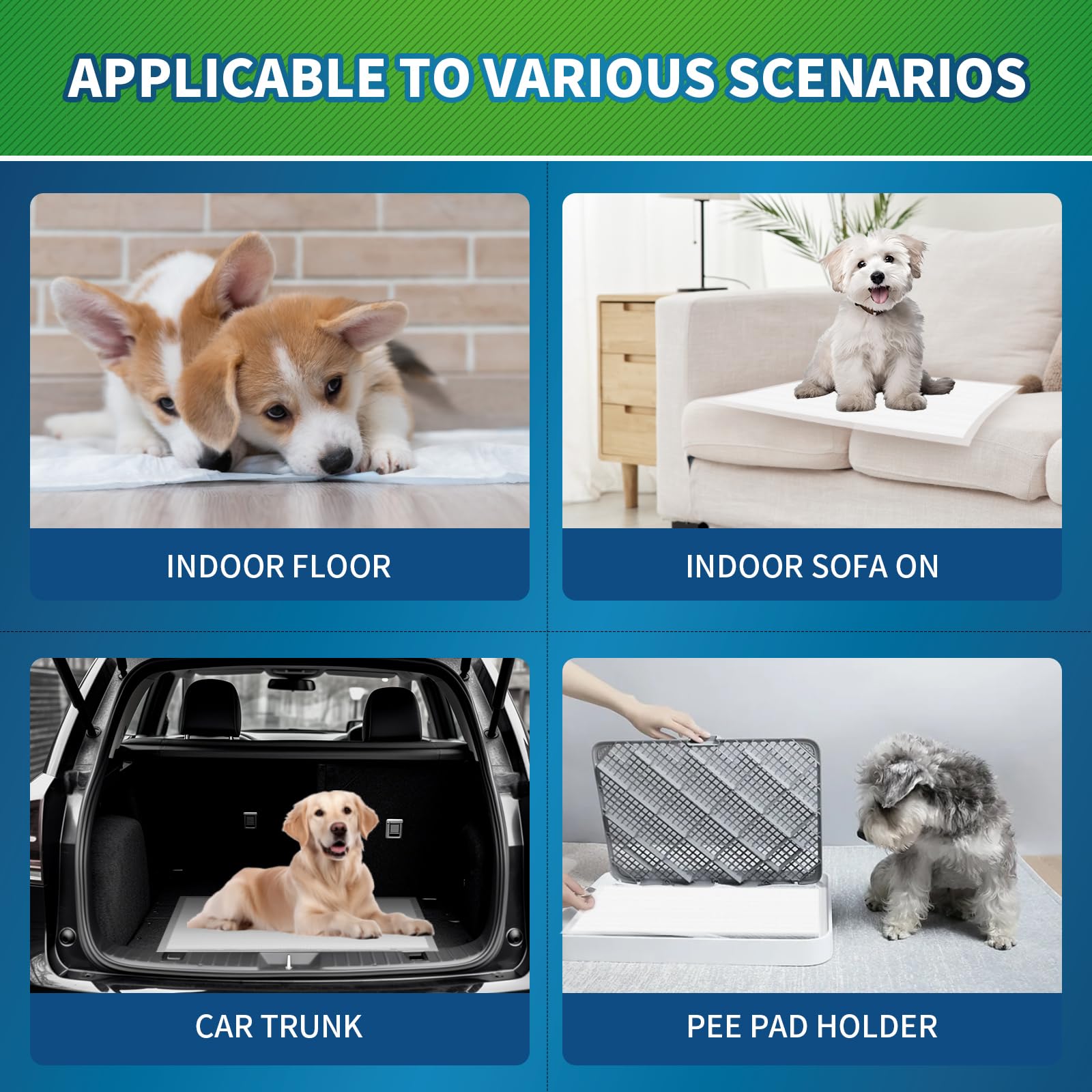 Sunny Doggy almohadillas grandes para perros grandes 36x36