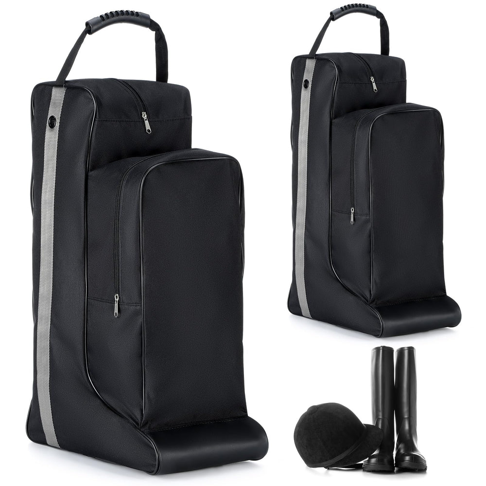 Sunnymove bolsas ecuestres con doble compartimento para botas, ideal para viaje y competición