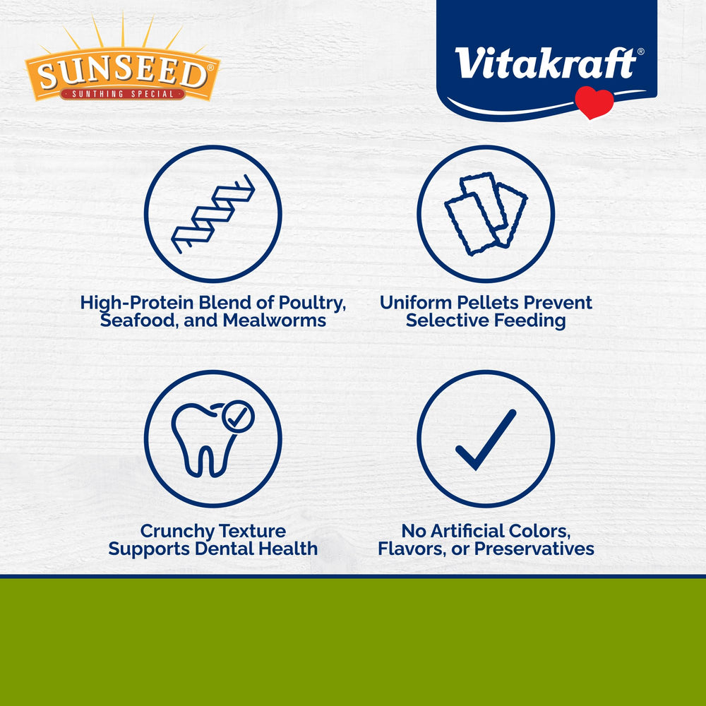Sunseed Vita Prima: textura crujiente que estimula la masticación del erizo
