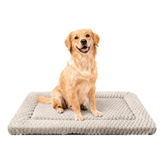 SUNSHE colchoneta para perros reversible gris 30x20, confort para todas las estaciones.