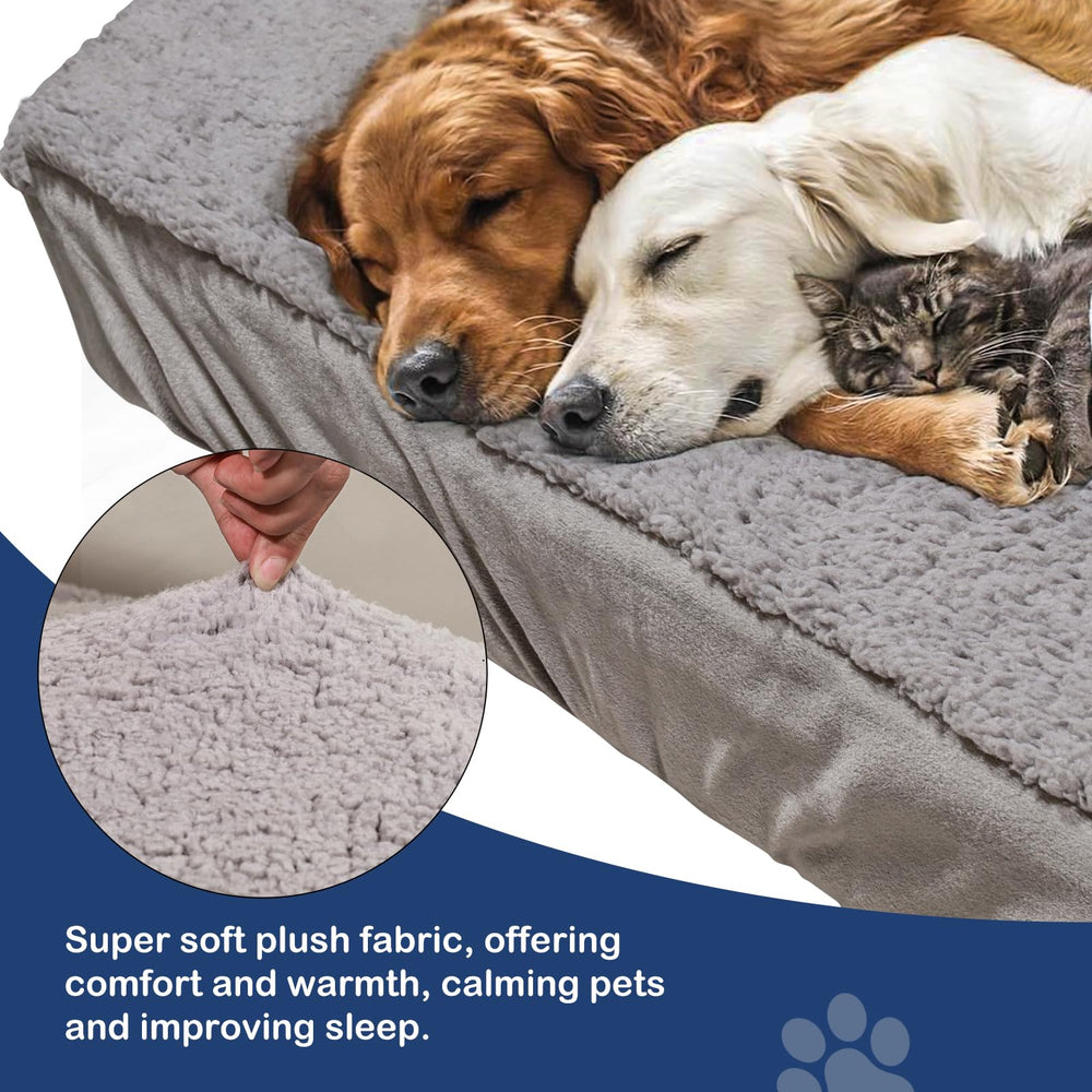 Funda Sunsleek impermeable para cama de perro, evita filtraciones y mantiene el área limpia