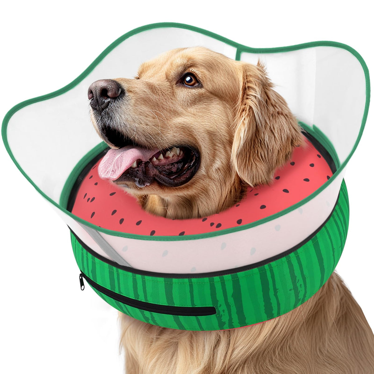 Supet cono inflable para perro en forma de rosquilla evita lamer heridas