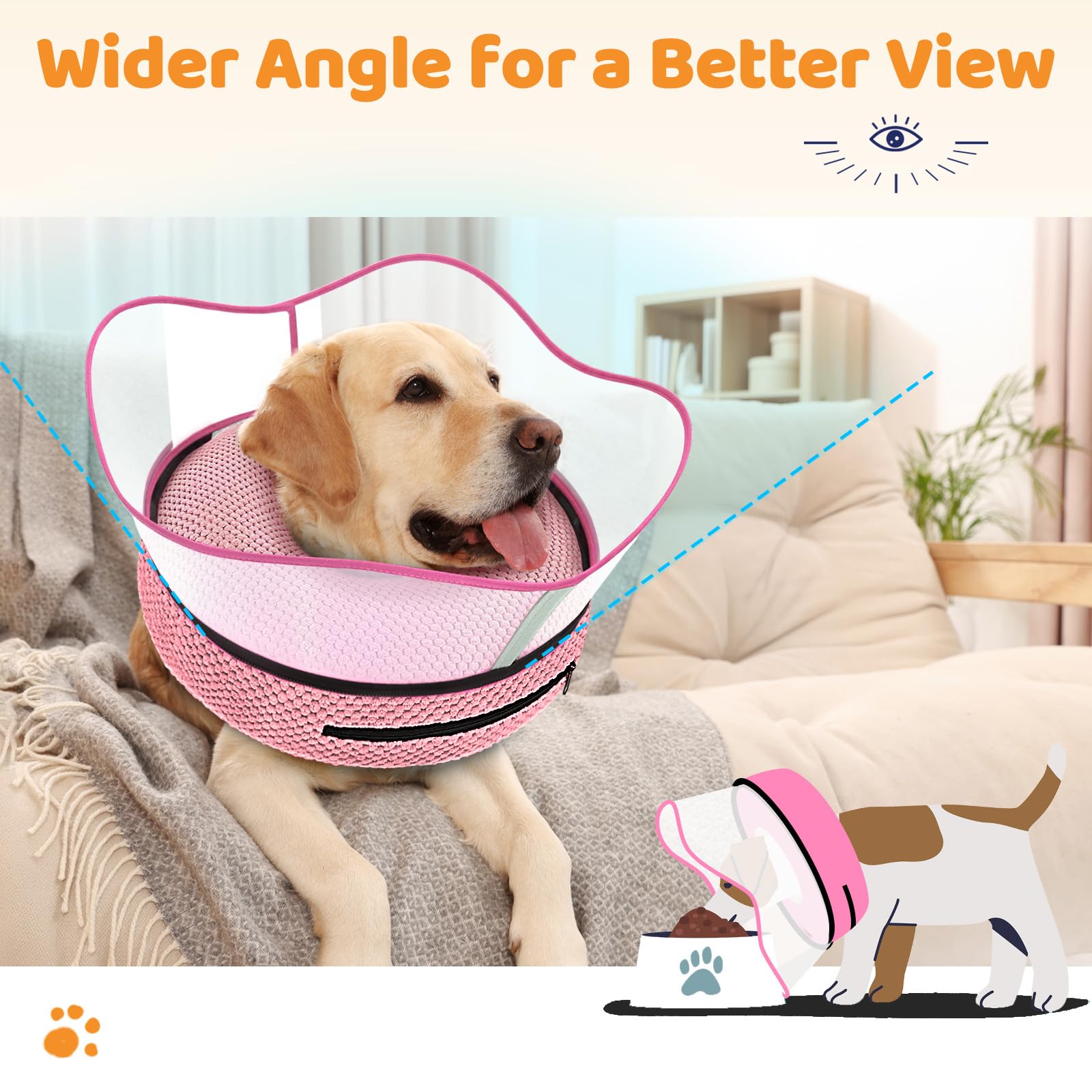 Supet diseño versátil para perros, prueba el mejor ajuste.