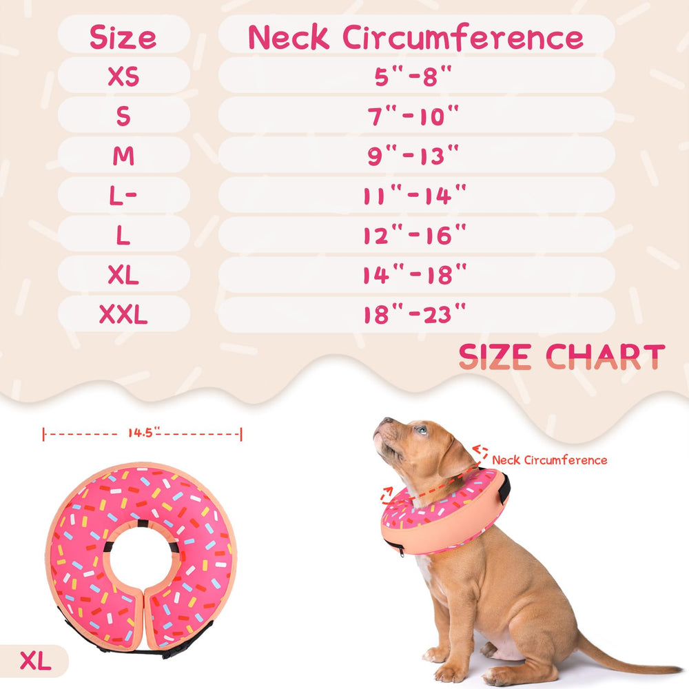 Fácil de limpiar gracias al exterior antiadherente del collar dona inflable Supet