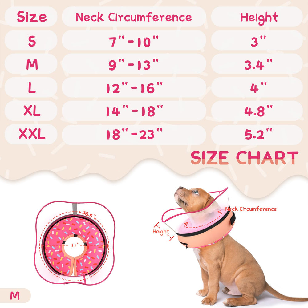 Supet collar inflable ligero ayuda a recuperarse sin obstruir la vista