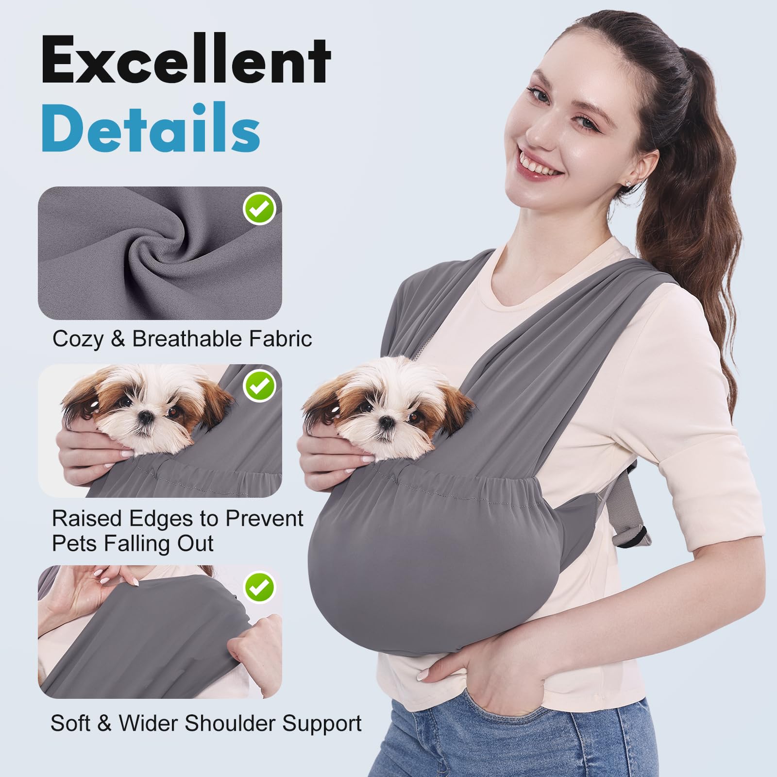 Correas ajustables de Supet distribuyen el peso de forma ergonómica.