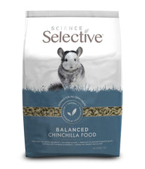 Supreme Petfoods Science Selective chinchillas, bolsa de alimento para dieta equilibrada