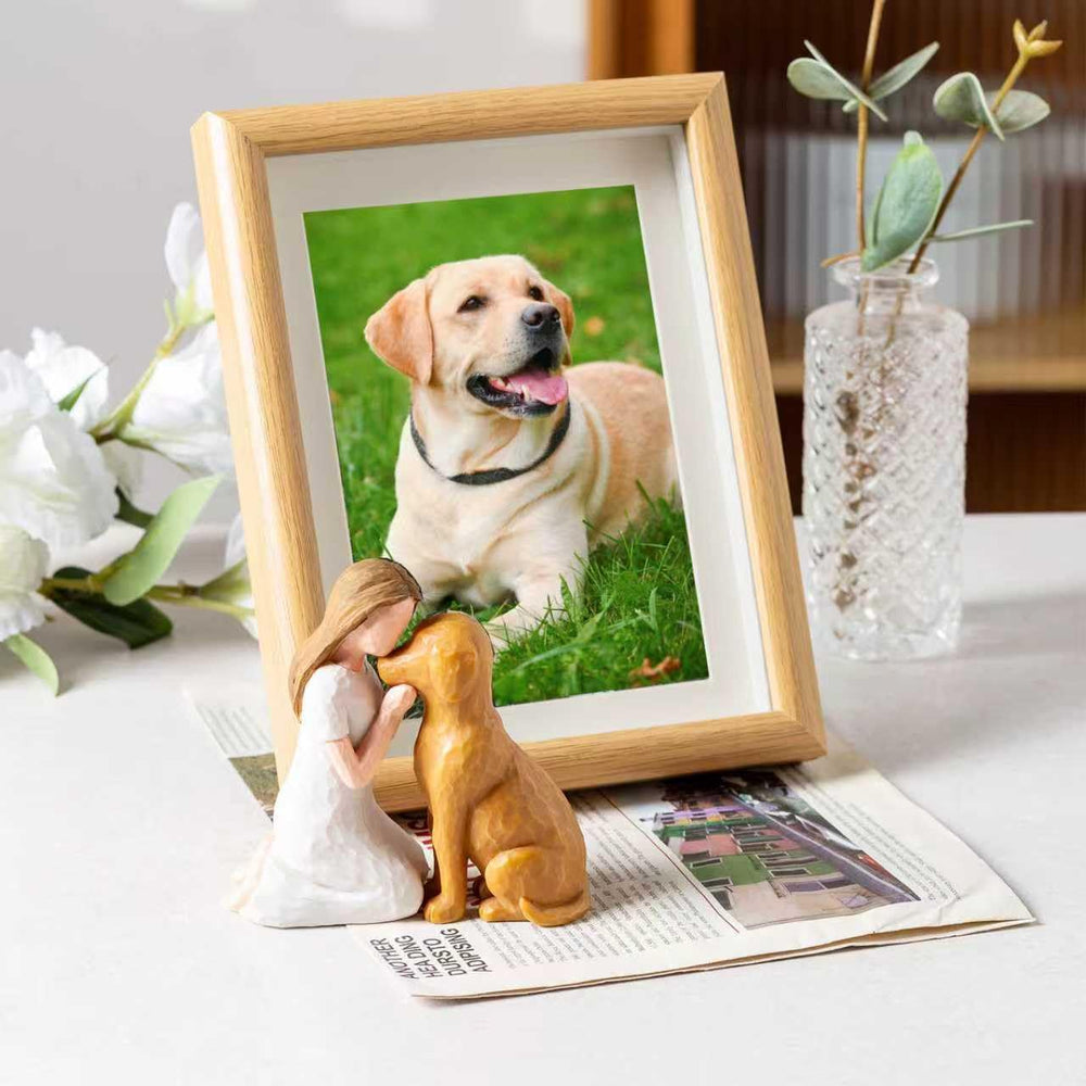 Regalo de simpatía sutimas para amantes de perros, apto para aniversarios de pérdida.