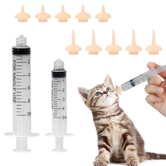 Suxgumoe tetina de silicona para alimentación suave de gatitos y cachorros.