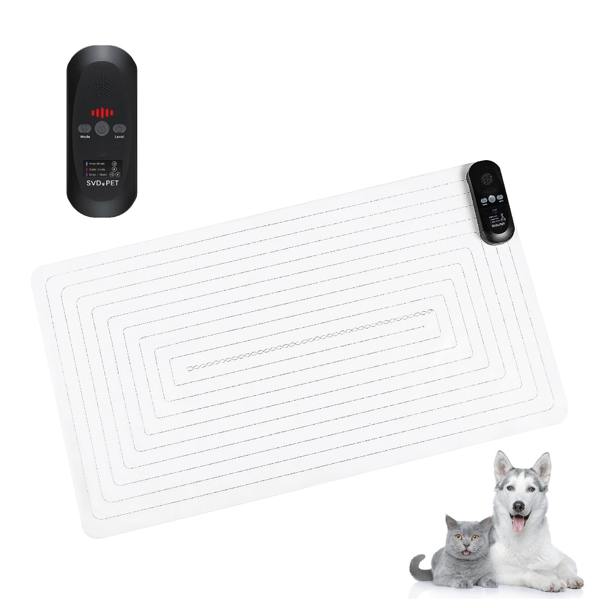 SVD.PET tapete-entrenamiento-mascotas con unidad de prueba, ideal para entrenar en interiores.
