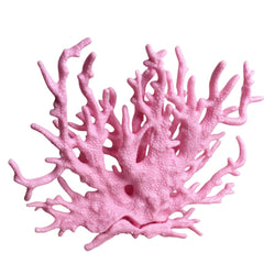 SwandTanpand corales artificiales rosa mediano para acuario, decoran con realismo.