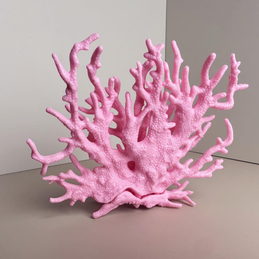 SwandTanpand decoracion rosa para acuario, ideal para peceras pequeñas.