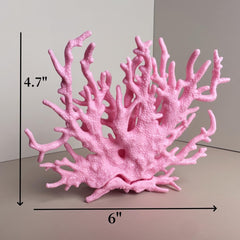 SwandTanpand ornamento acuario rosa mediano para enriquecer el paisaje.