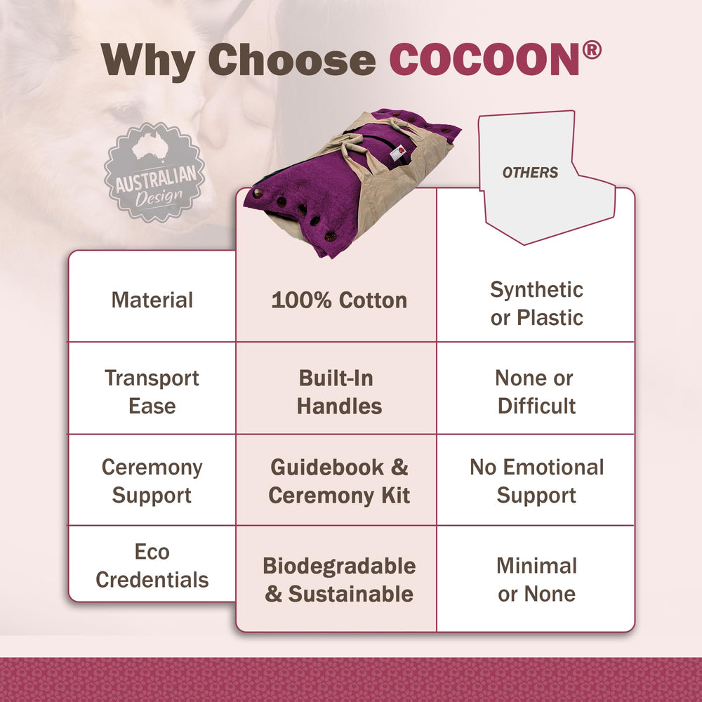 Cocoon Sweet Goodbye: colores vivos, destacando el magenta para una ceremonia especial.