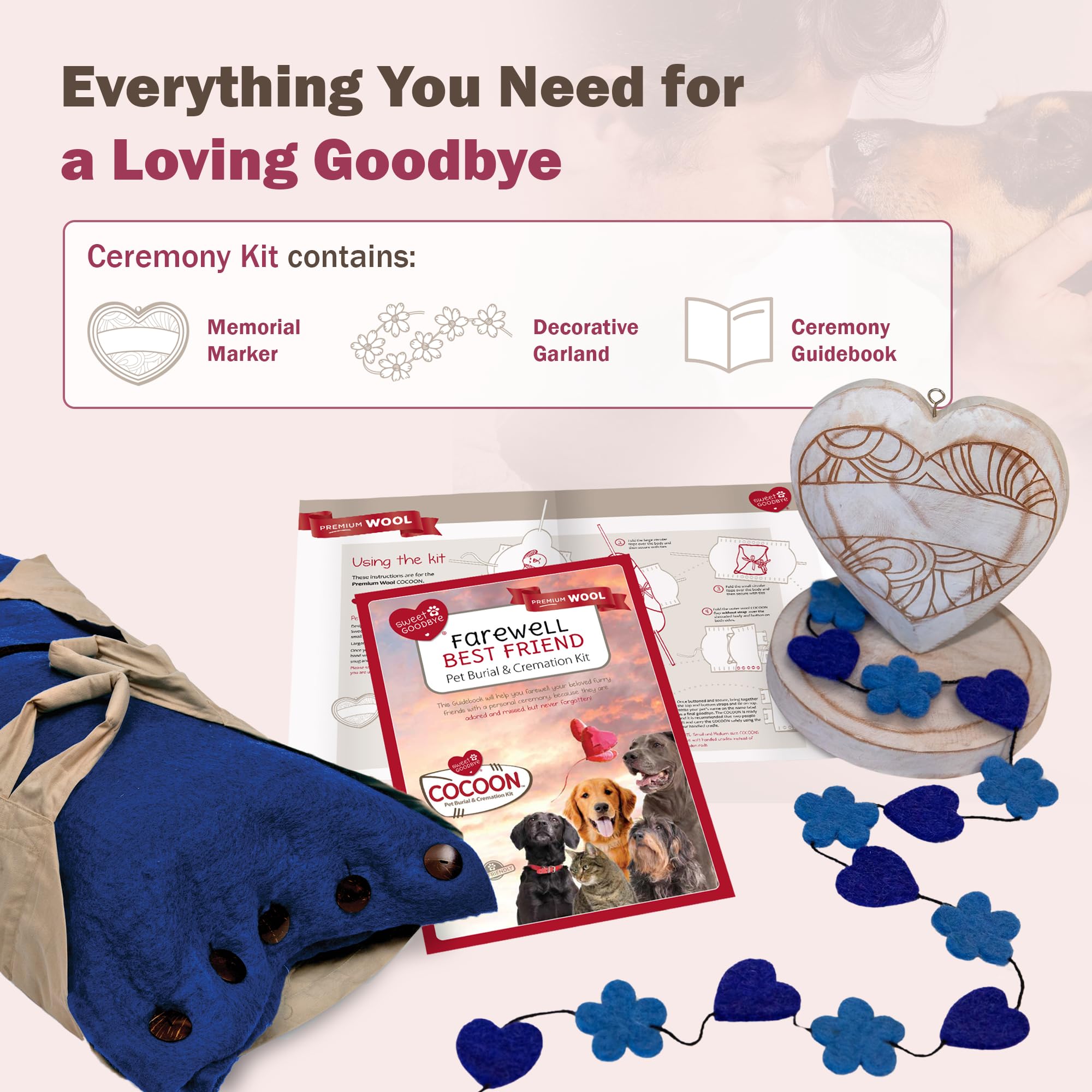 Sweet Goodbye Cocoon: espacio interior para un pequeño juguete, creando un recuerdo personal.