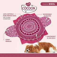 Etiqueta de nombre personalizable en Sweet Goodbye Cocoon para un recuerdo único