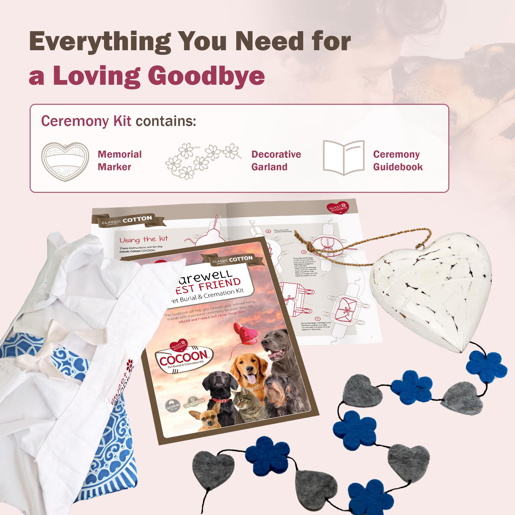 Sweet Goodbye Cocoon: guía de ceremonia incluida para crear un ritual con significado