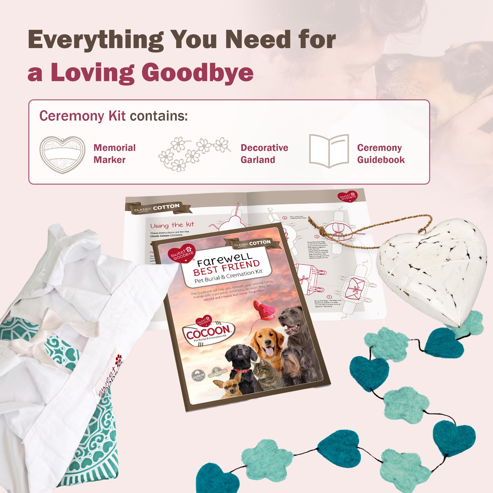 Sweet Goodbye Cocoon: guía de tallas para elegir el tamaño correcto.