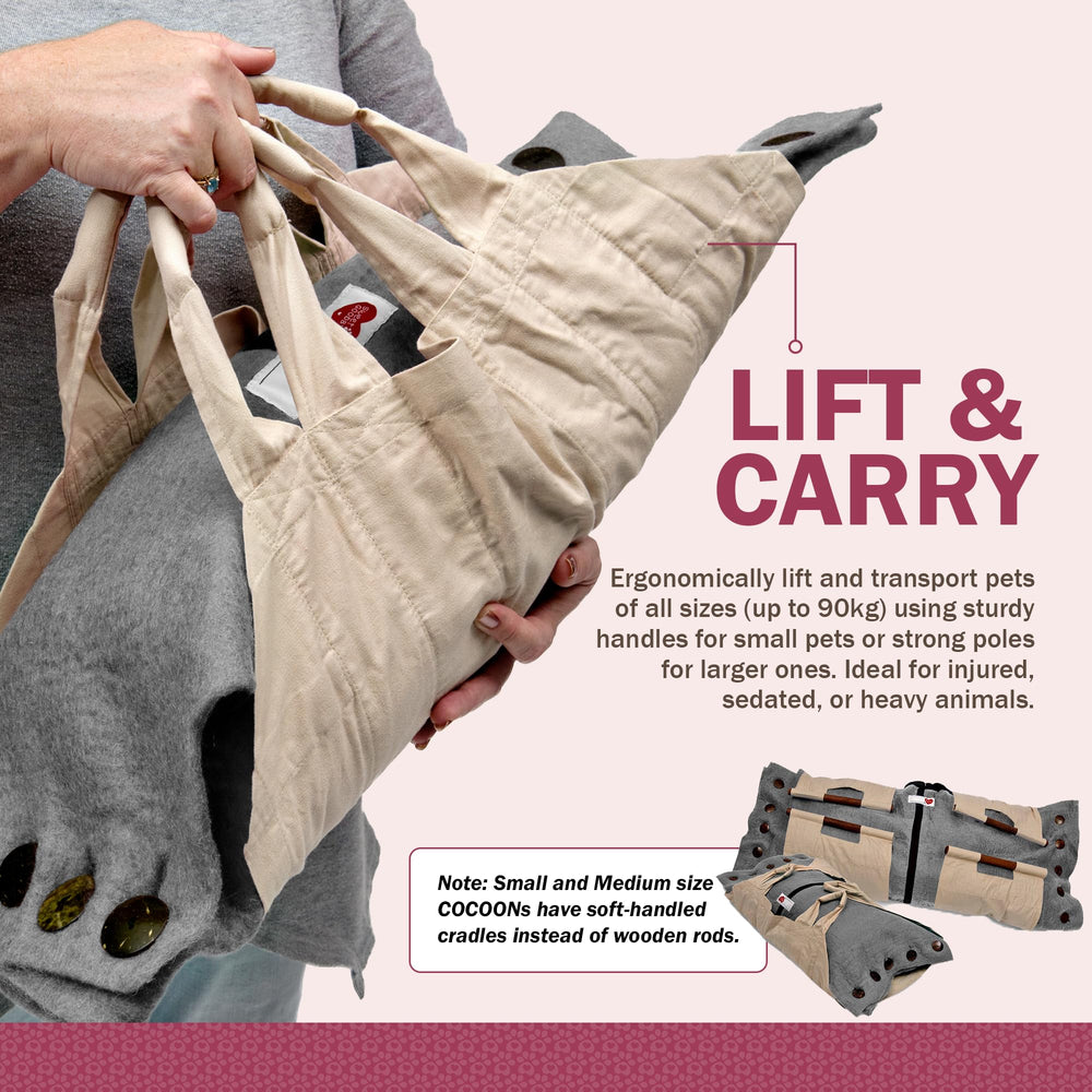 Sweet Goodbye Cocoon: manija ergonómica para transporte seguro y cómodo.