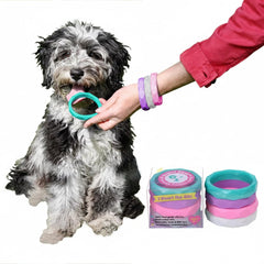 Sweet Paws anillos de dentición en pulsera para cachorros, ideales para redirigir mordidas.