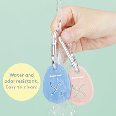 Sweet Paws silicona ecológica azul, suave y resistente para uso diario