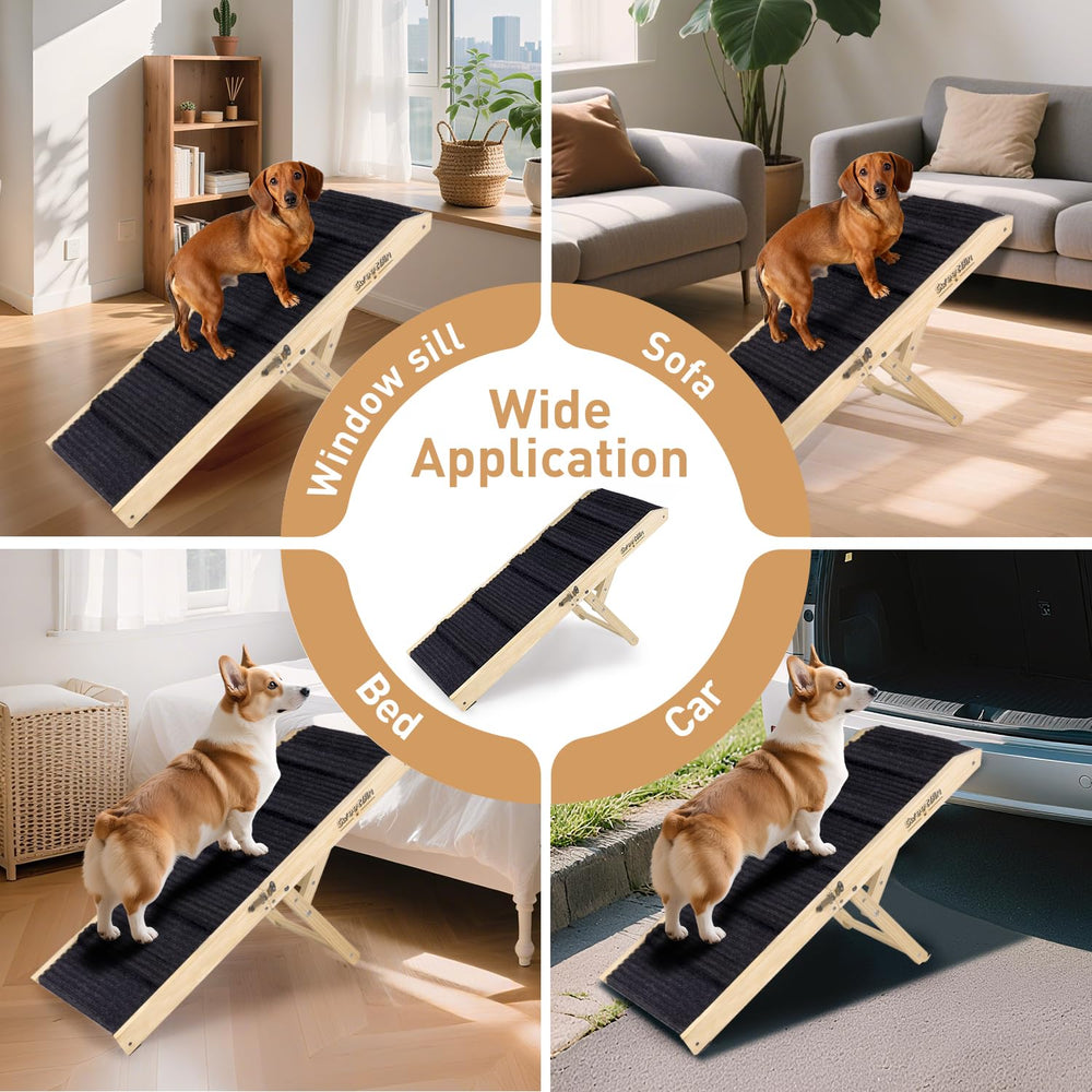 SweetBin rampa portátil para coche, perfecta para viajes con mascota.