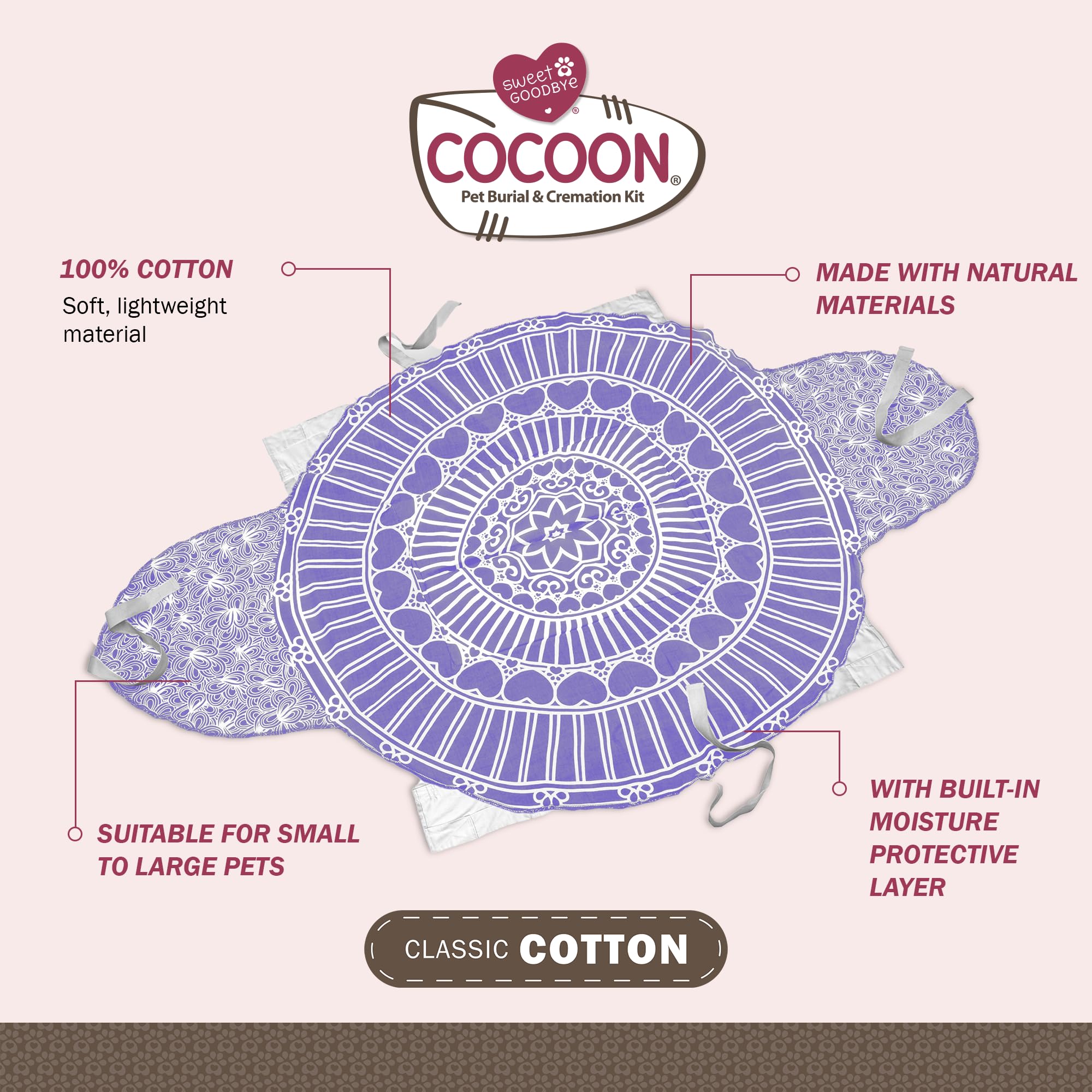 Sweet Goodbye Cocoon: cofín eco-amigable para un enterramiento respetuoso