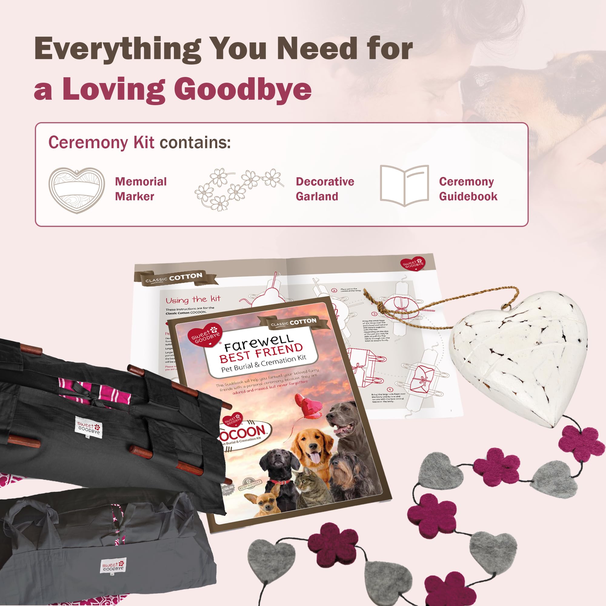 Sweet Goodbye Cocoon: colores disponibles para adaptar el estilo