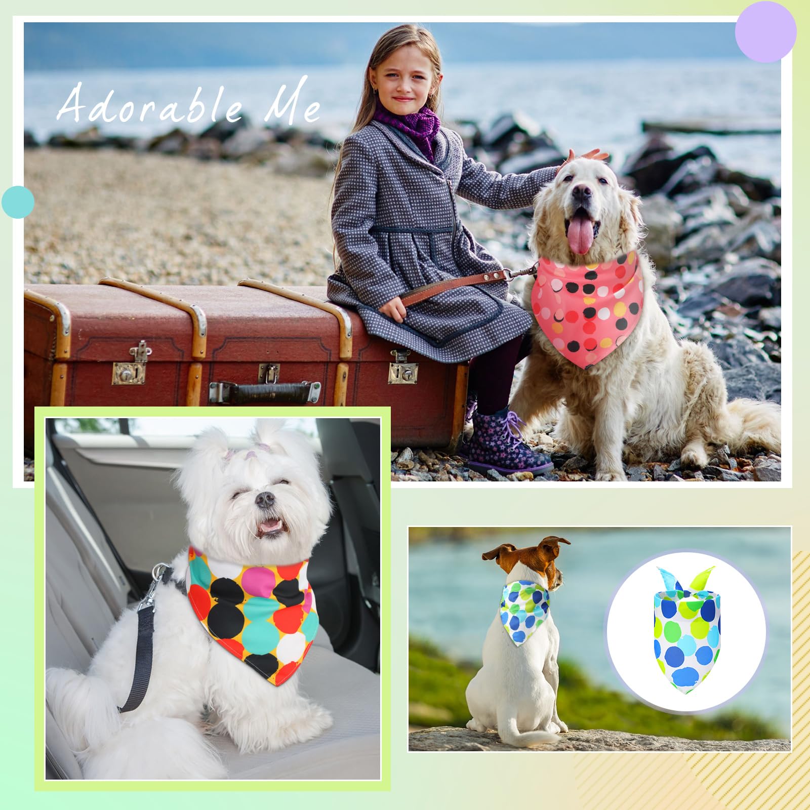 Sweetude bandanas, perfectas para sesiones de fotos, paseos y fiestas