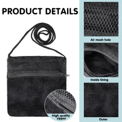 Sweetude bolsa bonding de color negro elegante, ideal para viajes.